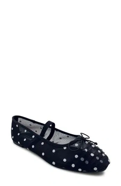 Reaction Kenneth Cole Margie Mary Jane Flat In Black
