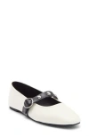 Reaction Kenneth Cole Maxi Studded Mary Jane Flat In Multi