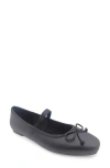 Reaction Kenneth Cole Melrose Ballet Flat In Black