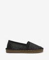 Reaction Kenneth Cole Reaction - Bonne Crystal Mesh Espadrille In Black Crystal Mesh