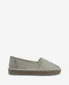 Reaction Kenneth Cole Reaction - Bonne Crystal Mesh Espadrille In Cream Crystal Mesh