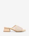 Reaction Kenneth Cole Reaction - Buenita Crystal Mesh Sandal In Almond Crystal Mesh