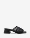 Reaction Kenneth Cole Reaction - Buenita Crystal Mesh Sandal In Black,black Mesh