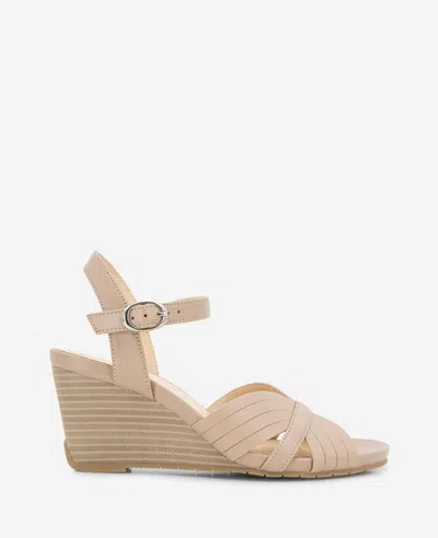 Reaction Kenneth Cole Reaction - Gomi Wedge Sandal In Chai