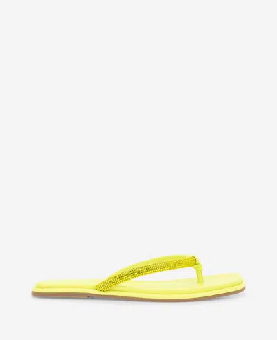 Reaction Kenneth Cole Reaction - Wynwood Jewel Thong Sandal In Limeade