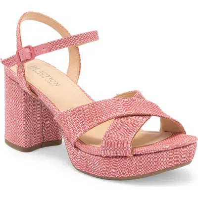 Reaction Kenneth Cole Reeva Platform Sandal In Pink