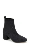 Reaction Kenneth Cole Renee Bejeweled Chelsea Boot In Black Knit