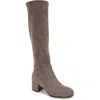 Reaction Kenneth Cole Rida Stretch Knee High Boot In Shitake Micro