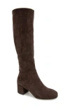 Reaction Kenneth Cole Rida Tall Boot In Chocolate