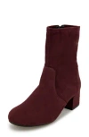 Reaction Kenneth Cole Road Stretch Bootie In Burgundy