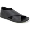 Reaction Kenneth Cole Selena Sandal In Black Stretch