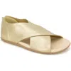 Reaction Kenneth Cole Selena Sandal In Soft Gold