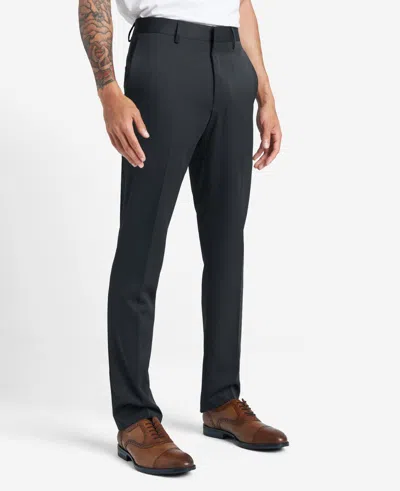 Reaction Kenneth Cole Slim-fit Stretch Dress Pant In Charcoal