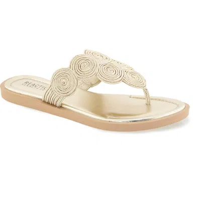 Reaction Kenneth Cole Spiraling Flip Flop In Neutral