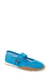 Reaction Kenneth Cole Violeta Mary Jane Flat In Blue