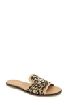 Reaction Kenneth Cole Warmth Slide Sandal In Leopard Knit