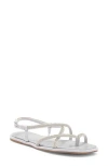 Reaction Kenneth Cole Wave Rhinstone Sandal In Silver