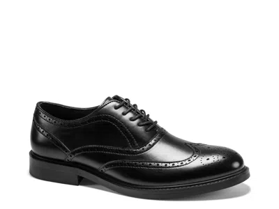 Reaction Kenneth Cole Wide Width Lance Wingtip Oxford In Black