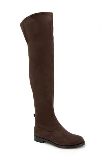 Reaction Kenneth Cole Windy Knee High Boot In Brown