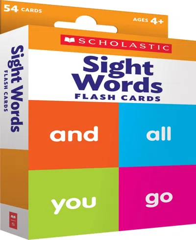 Readerlink Kids' Scholastic-flash Cards: Sight Words In No Color