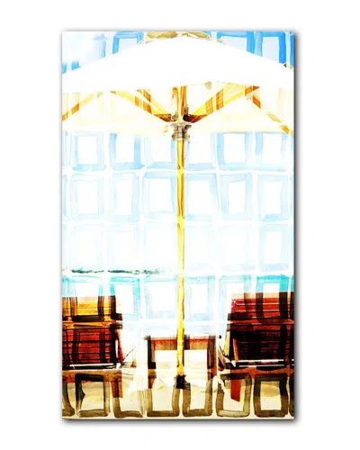 Ready2hangart A Day Sunbathing Wrapped Canvas Wall Art