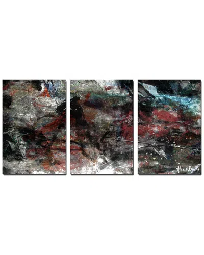 Ready2hangart Abstract 3pc Wrapped Canvas Wall Art By Tristan Scott