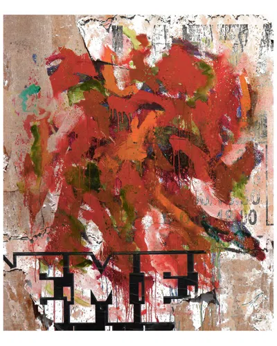 Ready2hangart Abstract Abs Iv Wrapped Canvas Wall Art By Tristan Scott In Brown