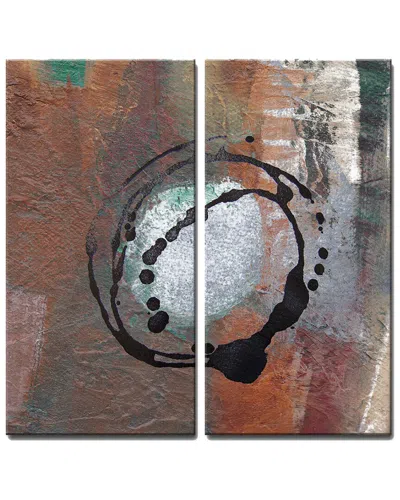 Ready2hangart Abstract Abs Viii Wrapped Canvas Wall Art By Tristan Scott In Gray