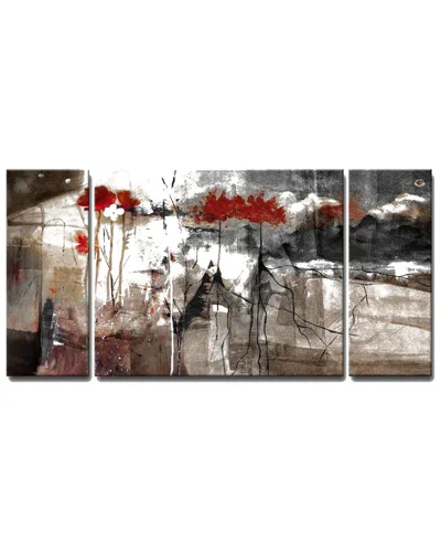 READY2HANGART READY2HANGART ABSTRACT FLOWER VIII WRAPPED CANVAS WALL ART BY TRISTAN SCOTT