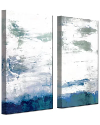 Ready2hangart Abstract Lxxxvi 2pc Wrapped Canvas Wall Art By Tristan Scott