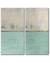 Ready2hangart Abstract Lxxxviii 2pc Acrylic Wall Art By Tristan Scott
