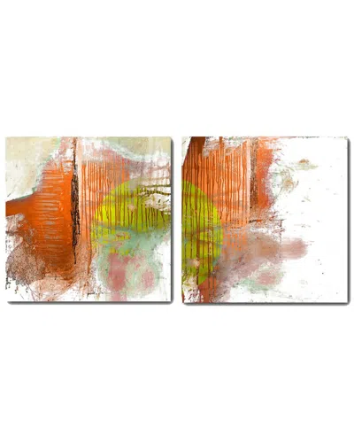 READY2HANGART READY2HANGART ABSTRACT SPA III 2PC WRAPPED CANVAS WALL ART BY TRISTAN SCOTT