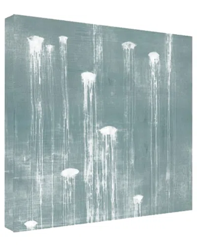 Ready2hangart Abstract Spa Wrapped Canvas Wall Art By Tristan Scott In Blue