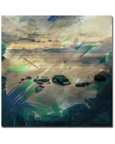 READY2HANGART READY2HANGART ABSTRACT STONE SPA WRAPPED CANVAS WALL ART BY TRISTAN SCOTT
