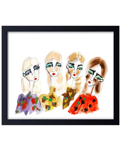Ready2hangart Backstage Cheeks Framed Print Wall Art In Multi