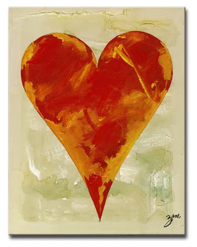 Ready2hangart Bailee Wrapped Canvas Wall Art By Salvatore Principe In Red