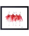 Ready2hangart Ballerinas In Waiting Framed Print Wall Art