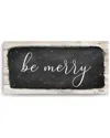 Ready2hangart Be Merry Canvas Wall Art By Olivia Rose