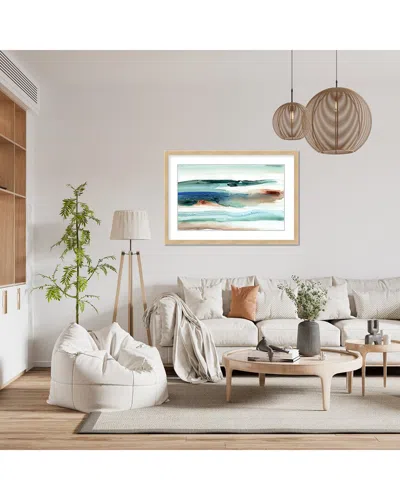READY2HANGART BEACH WAVES ABSTRACT BY CARTISSI WALL ART