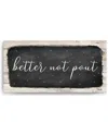 Ready2hangart Better Not Pout Canvas Wall Art By Olivia Rose