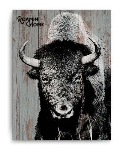 Ready2hangart Bison Wrapped Canvas Wall Art By Olivia Rose