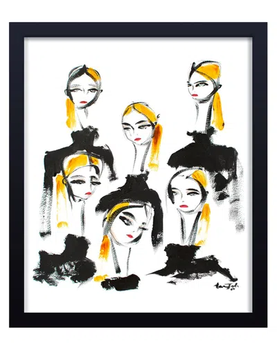 Ready2hangart Blondes Backstage Framed Print Wall Art In Multi