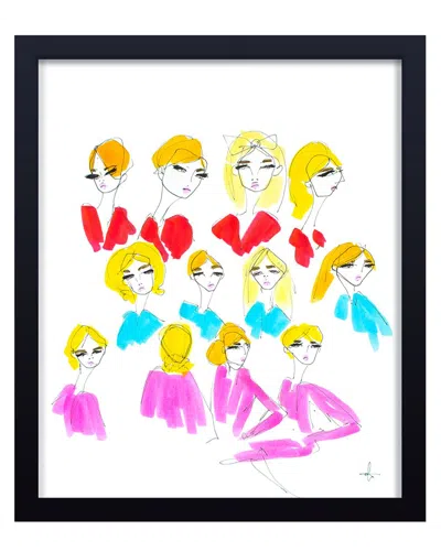 Ready2hangart Blondes Framed Print Wall Art In Multi