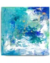 Ready2hangart Blue Lagoon Wrapped Canvas Wall Art By Patricia Schwimmer