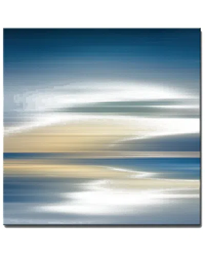 Ready2hangart Blur Stripes I Wrapped Canvas Wall Art By Tristan Scott