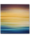 Ready2hangart Blur Stripes V Wrapped Canvas Wall Art By Tristan Scott