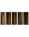 Ready2hangart Blur Stripes Vii 5pc Wrapped Canvas Wall Art By Tristan Scott