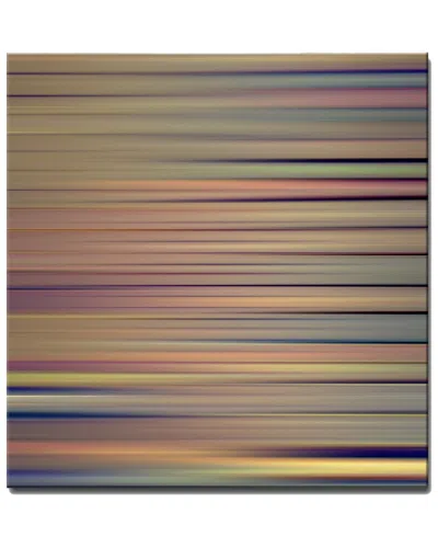 Ready2hangart Blur Stripes Viii Wrapped Canvas Wall Art By Tristan Scott