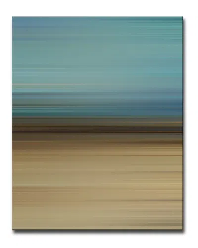 Ready2hangart Blur Stripes Xlviii Wrapped Canvas Wall Art In Multi