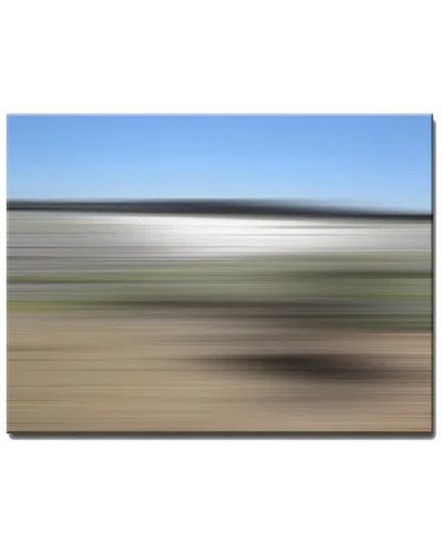 Ready2hangart Blur Stripes Xx Wrapped Canvas Wall Art By Tristan Scott